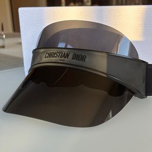 Dior Sleek Black Visor